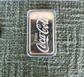 Coca Cola Silver Ounce