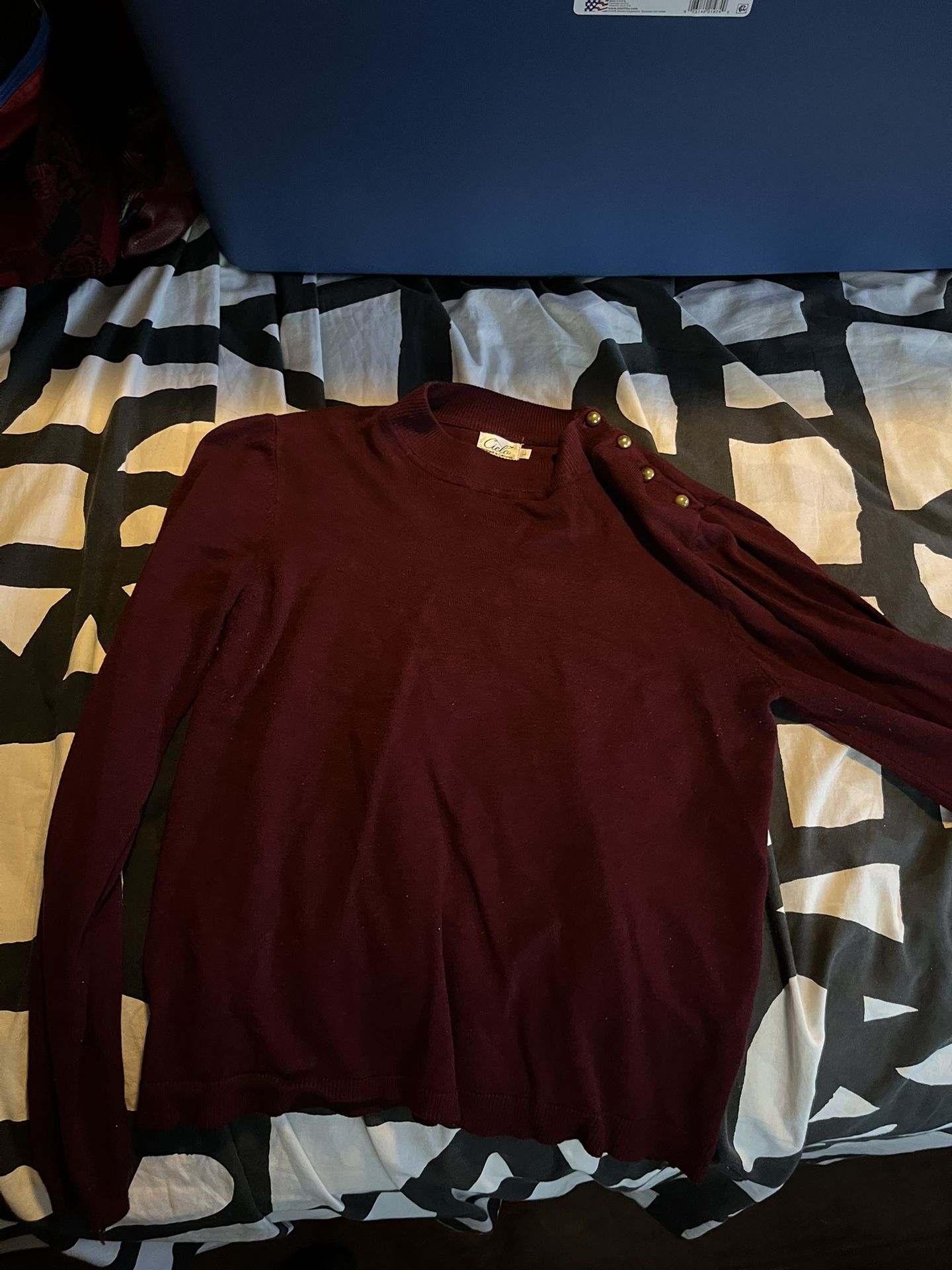 Burgundy Sweatshirt