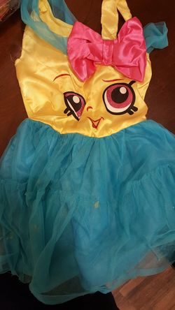 Cupcake shopkin dress costume 4t-6t