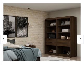 Manhattan Comfort Mulberry Wardrobe Closet 2.0