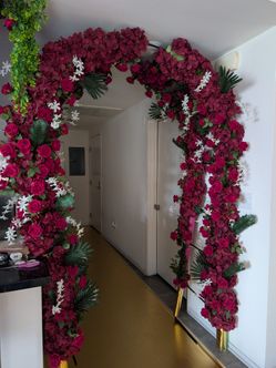 Wedding decor- wedding floral Arch or Birthday special occasion