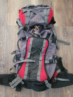 JanSport Katahdin 50L technical internal frame hiking backpack bundle