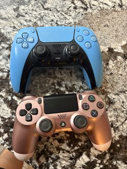 2 PlayStation Controllers 