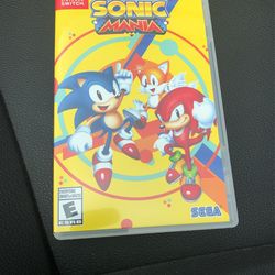 Sonic Mania, Sega, Nintendo Switch