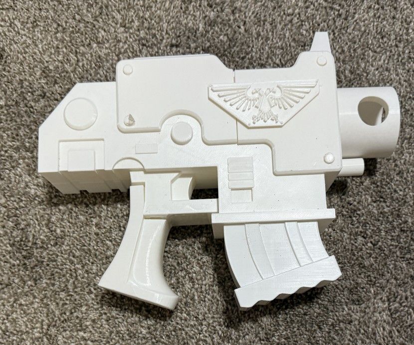 Warhammer 40k Bolter Pistol (Blank)