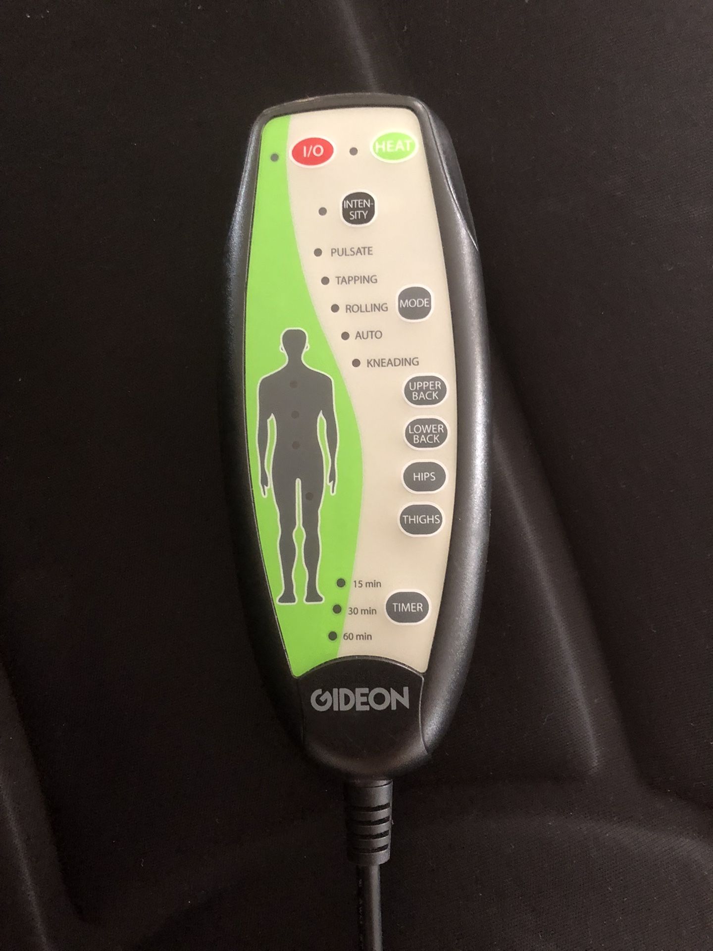 Gideon Seat Cushion Vibrating Back Massager for Body, Shoulder and Thighs with Heat Health & Beauty