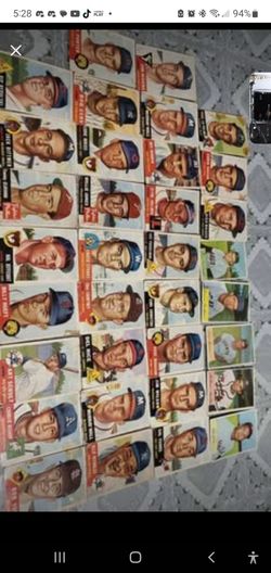 1953 Topps Baseball Cards Collection