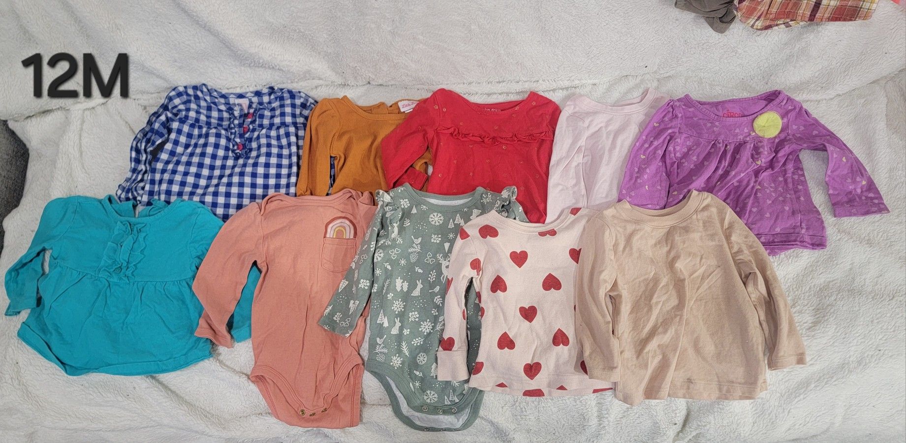 12M Girl Fall/Winter Clothes