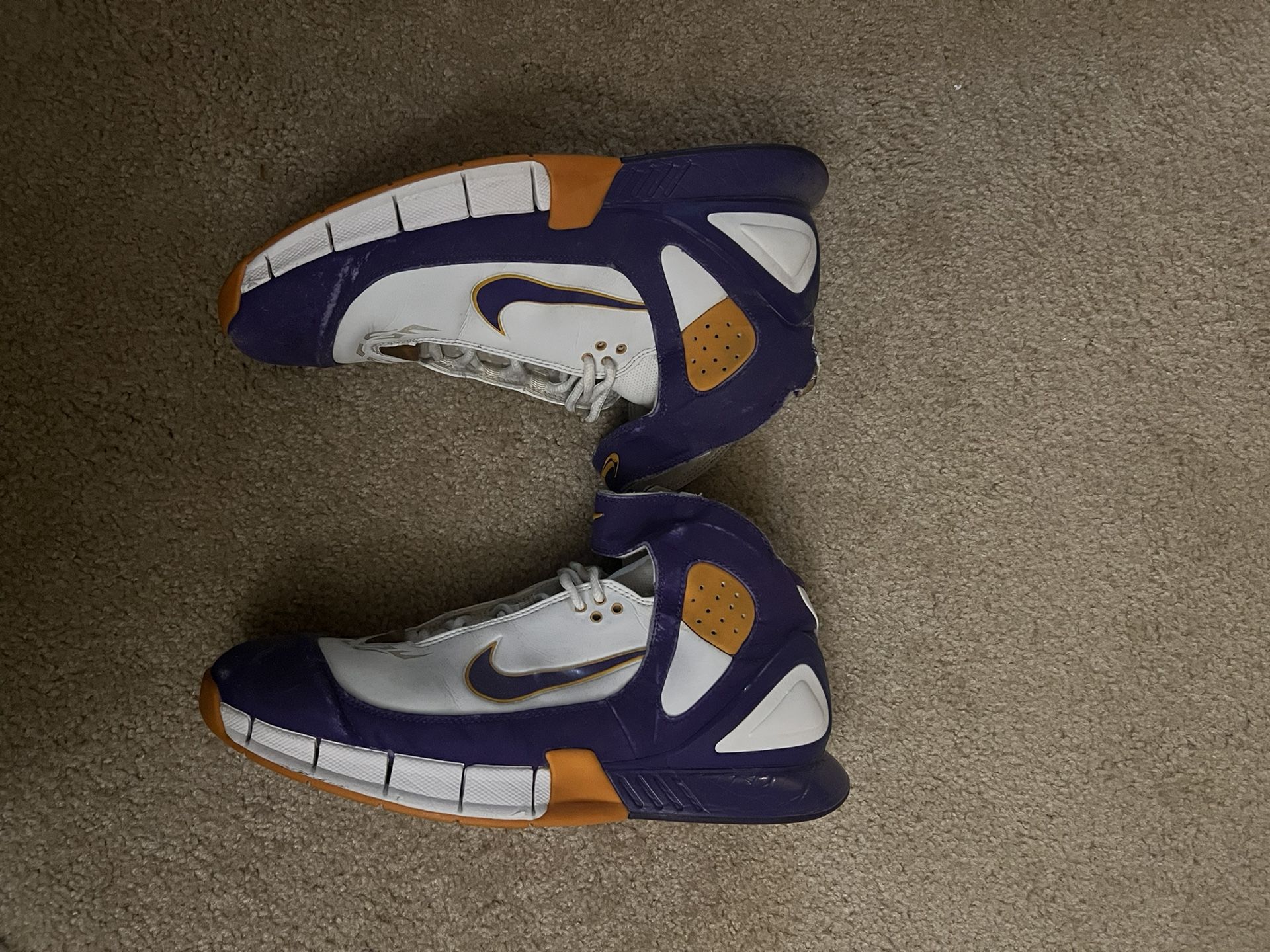 Nike Air Zoom Huarache 2k5 “Lakers Home” SIZE 12