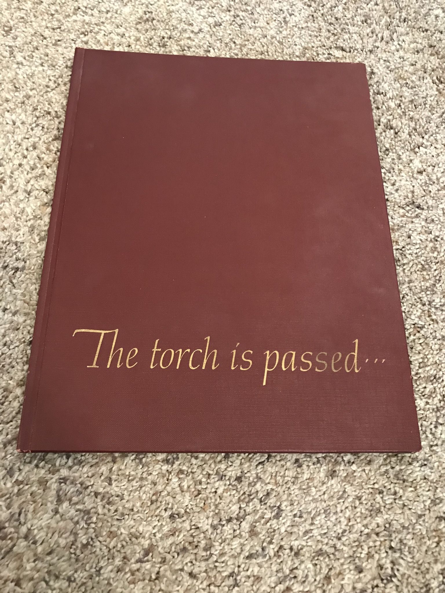 The Torch Is Passed… Vintage Book About Kennedy Assassination