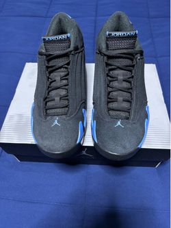 Jordan 14 Retro Black University Blue 2026 Size 8.5