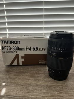 Tamron 70-300 Lens