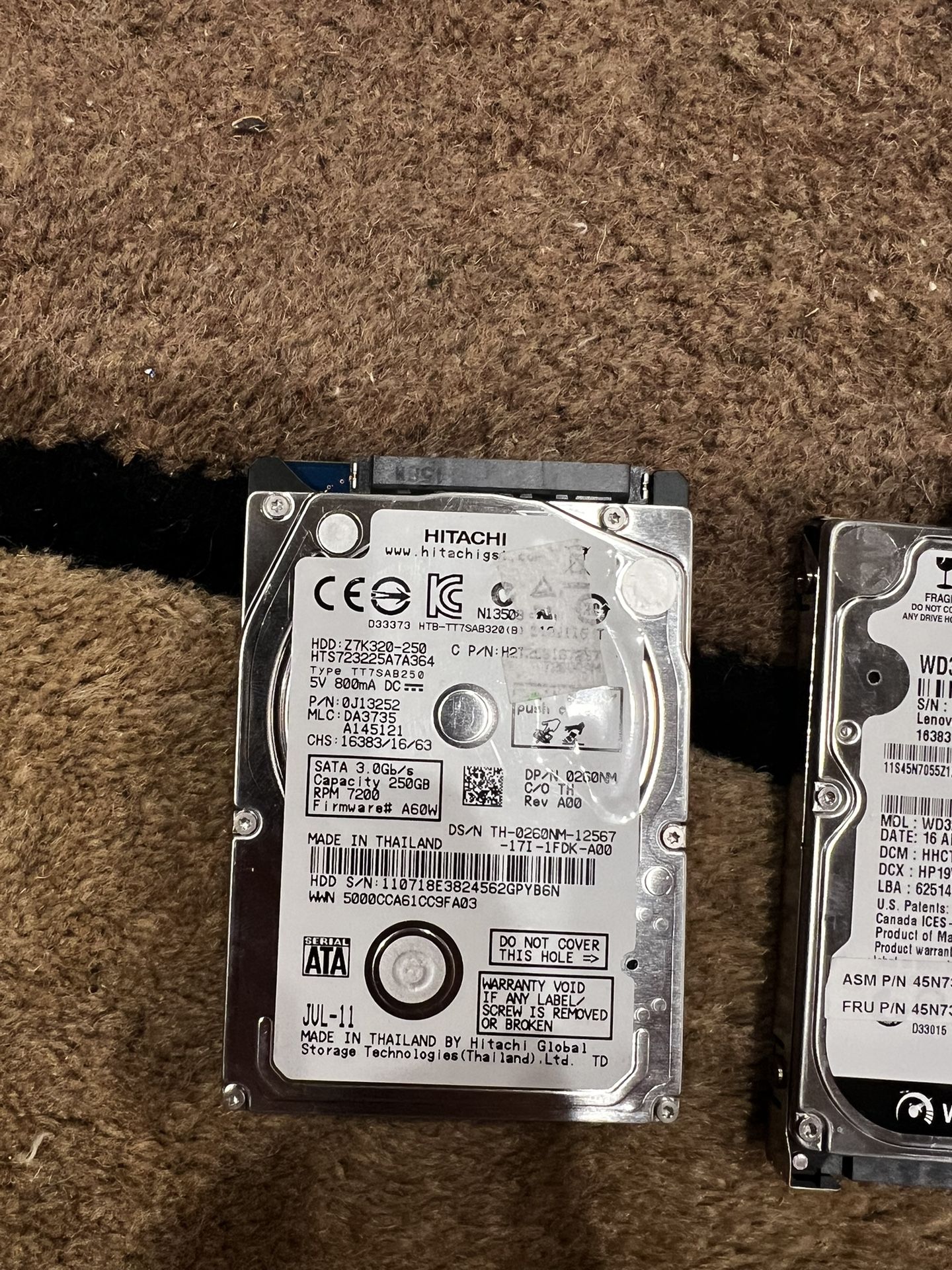 *Liquidation Sale* Computer Components Laptop Hard drives for Sale in