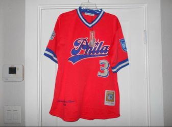 Headgear Classics Phila #3 Negro League Orange Blue Jersey Shirt Size L