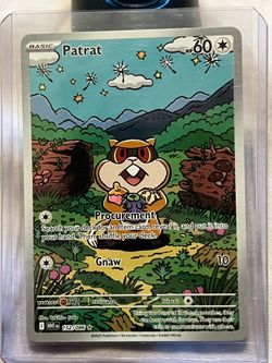 Patrat 152/086 Sv: White Flare Holo Pokemon TCG