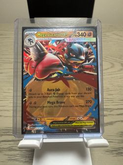 Mega Lucario EX Pokémon Card 113/217