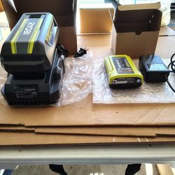 Ryobi 40 volt 40V rapid charger charger battery 40 v