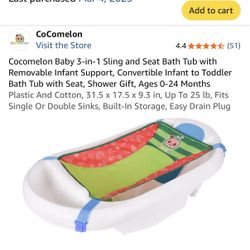 Cocomelon Baby Bath Tub