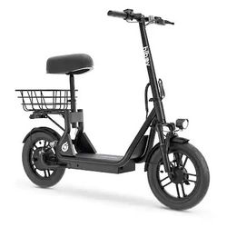 HiBoy U3 Electric E Scooter Seat e-bike 500W Motor 25Miles 20 mph 14" Tires e-scooter e bike