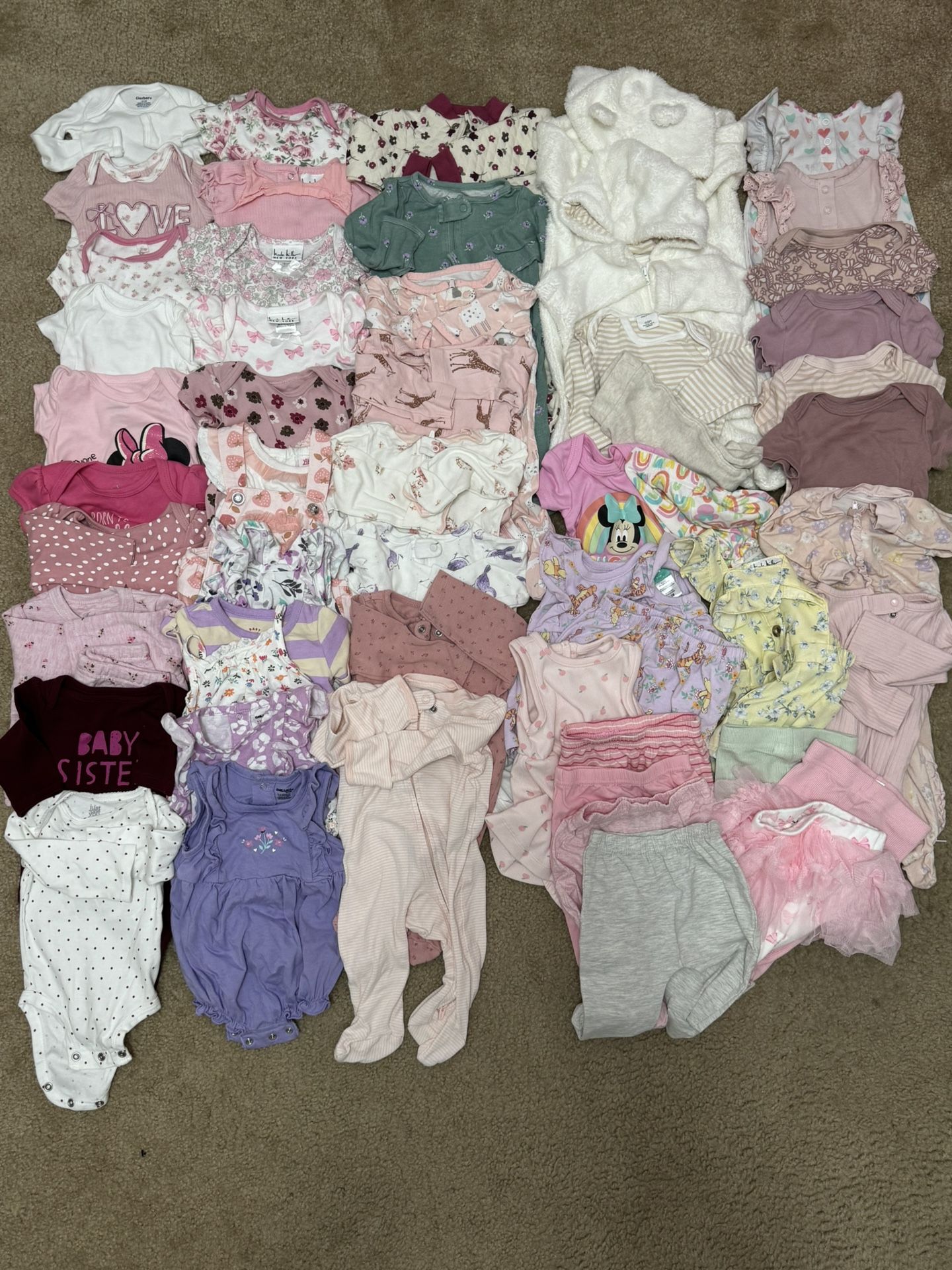Baby Girl 3m Clothes Lot Bundle