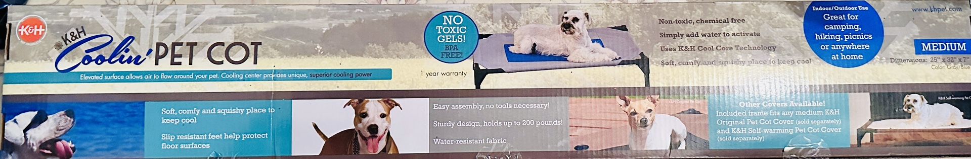 Cooling Elevated Dog Bed
