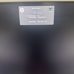 HP 24m Monitor 60hz Great For Work