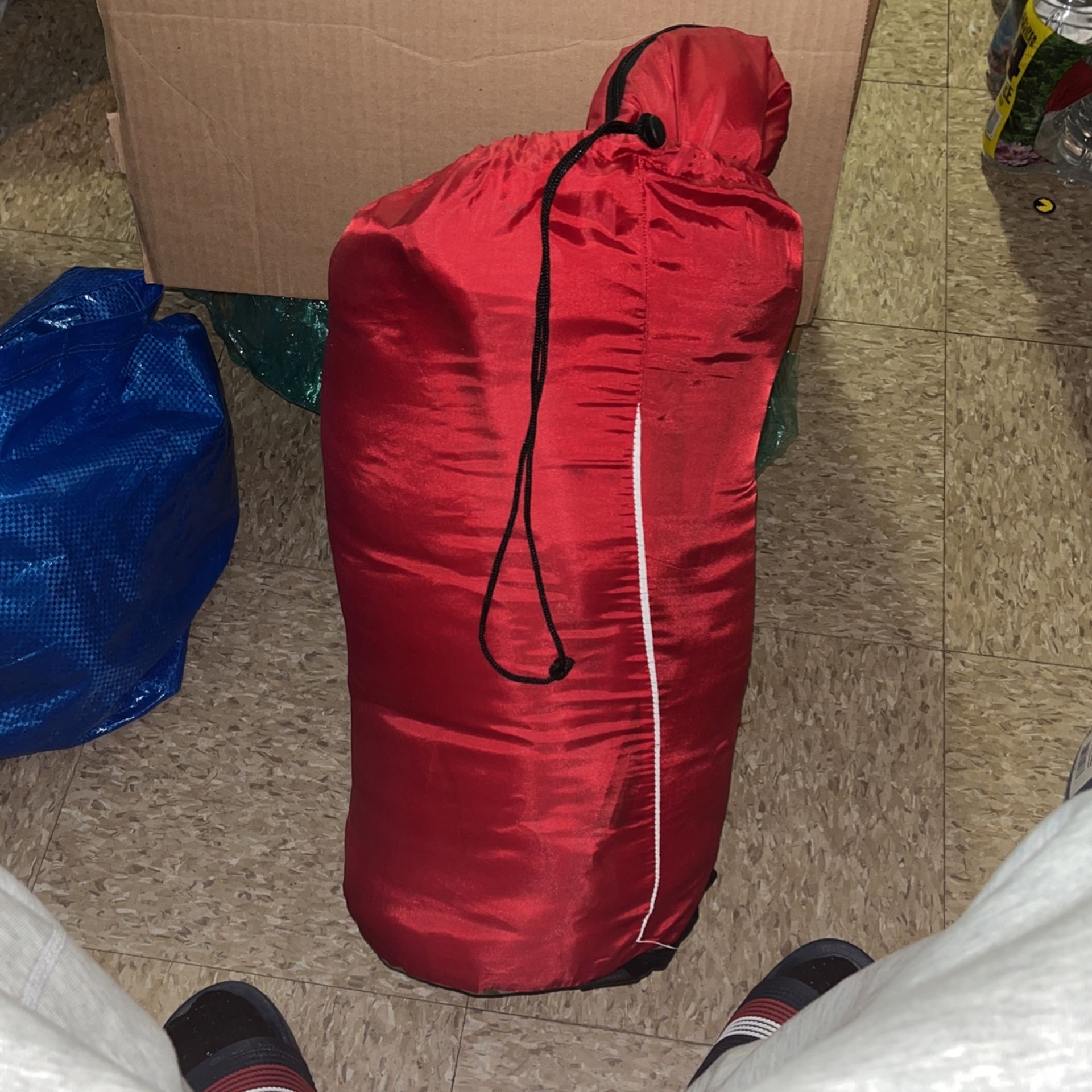 Red Sleeping Bag