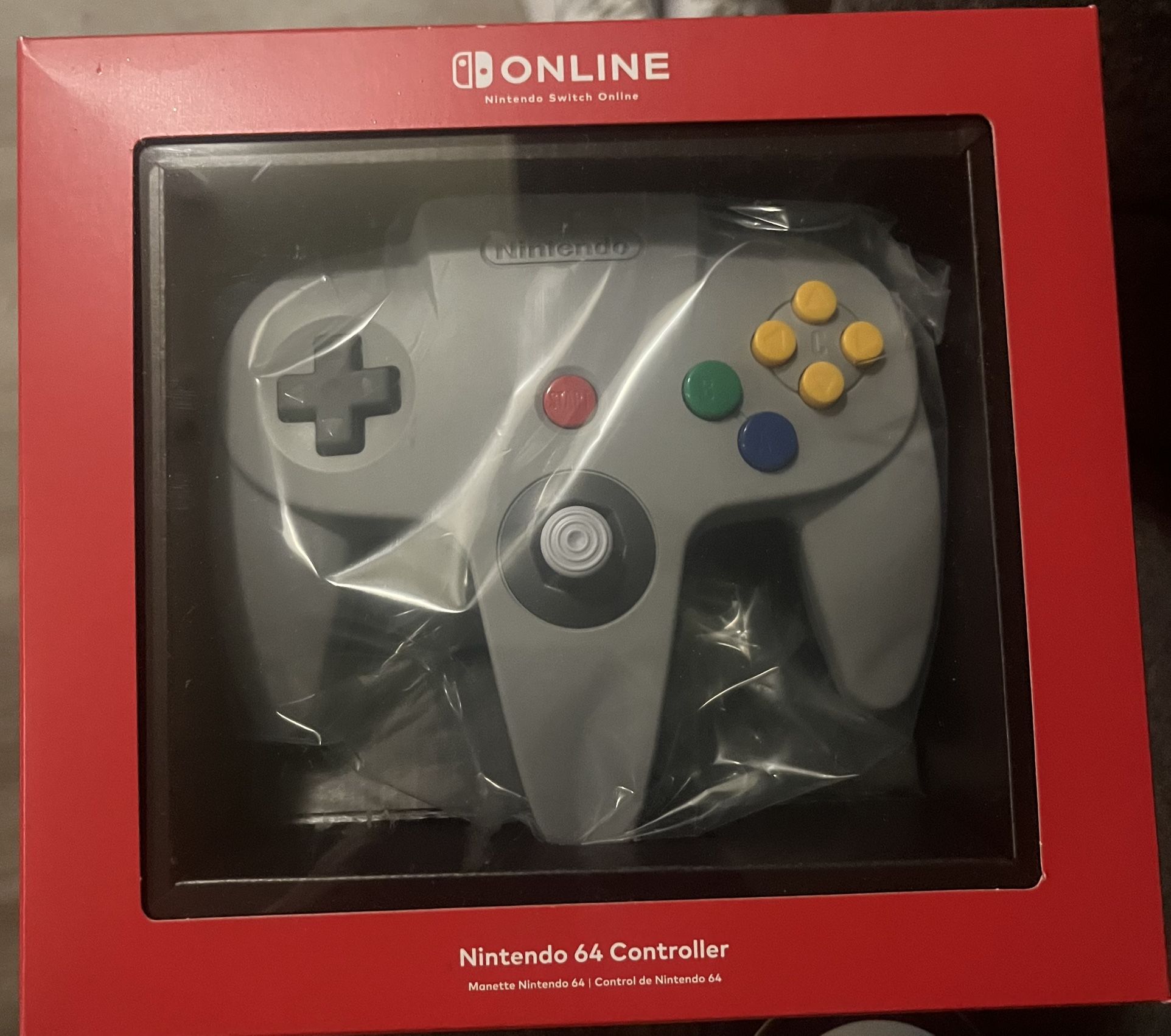 Never Opened N64 Switch Controller