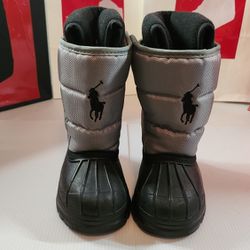 Ralph Lauren Polo Kids Snow Boots Size 4 $30