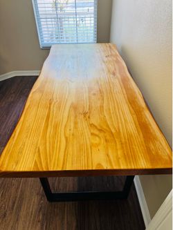 Oak Wood Dining Table