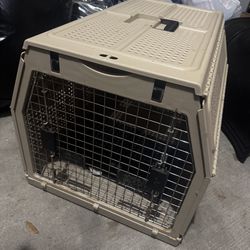 Foldable Dog Crate (Crate Mat Included)