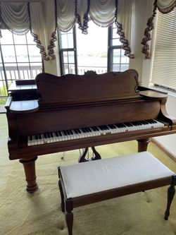 Beautiful Antique Piano By Mehlin And Sons