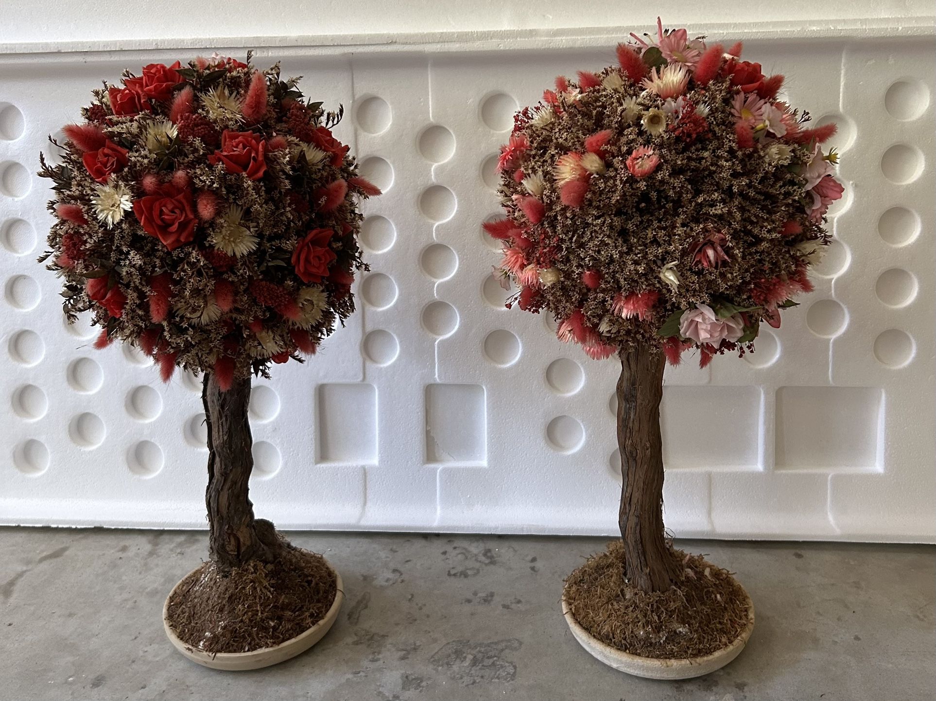 German Single Ball Topiary Tree Decoration
