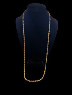 Rope chain necklace