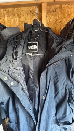 North face Dark navy Raincoat