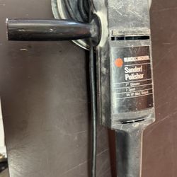 Black & Decker two speed sander polisher