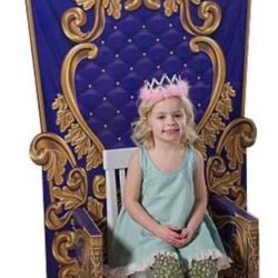 Kid's Royal Throne Backdrop 