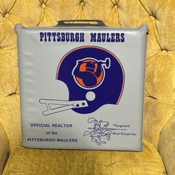 Pgh. Maulers Stadium Cushion ñ Monroeville 