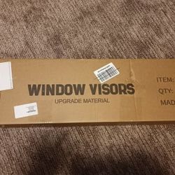Window Visors for 1999–2006 Chevy Silverado – Tape-On – NEW – $10