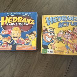 Hedbanz Act Up & Hedbanz Electronic Kids Game 