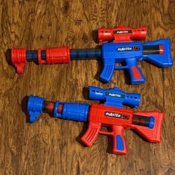 Aeroblast Pump Action Blaster Toy Gun Set
