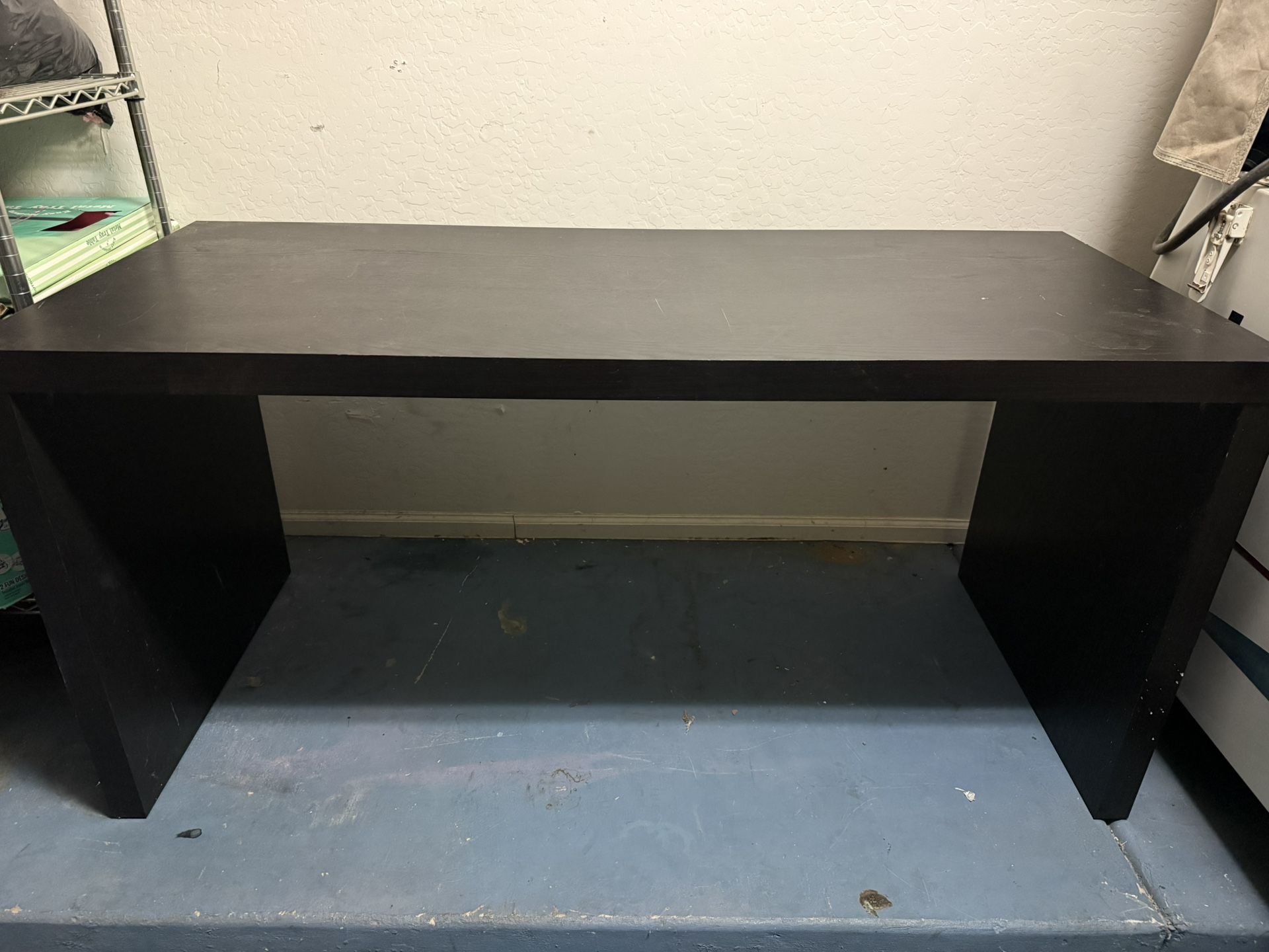 Black IKEA Desk