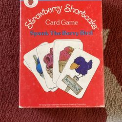 Strawberry Shortcake Card Game