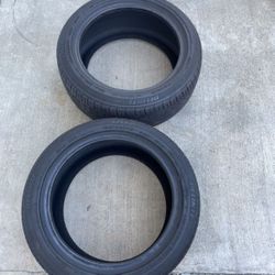 2 - 195/50r15 Dh2 Tires Good 80% Treads DOT 2021!!