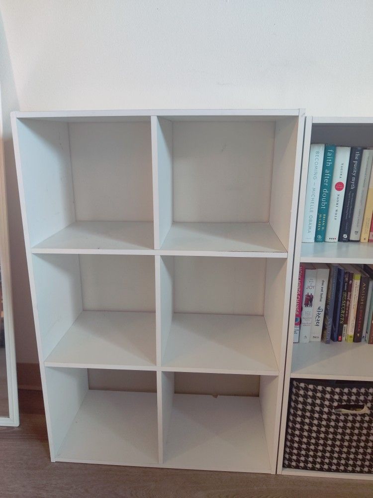 White Cube Shelves