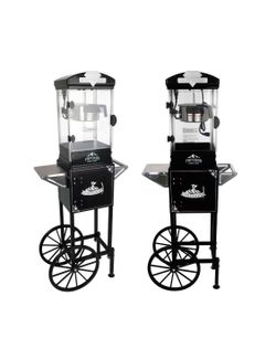 ❤️‍🔥 Home theater popcorn machine with stainless steel cart, 10-ounce kettle and wheels $ 80