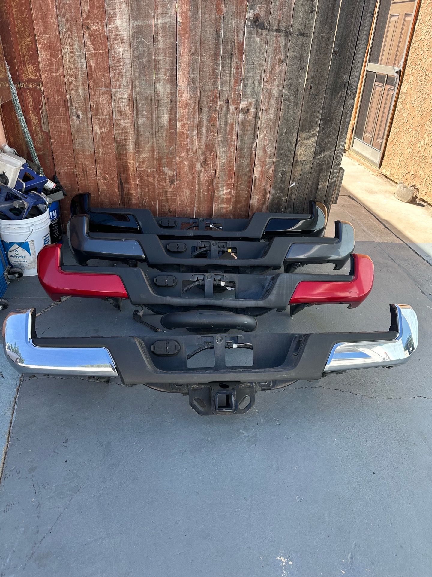 2018. Toyota tacoma rear bumper