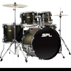 SPL Unity II Complete Drum Set Black Onyx Glitter - NIB Sealed in Box