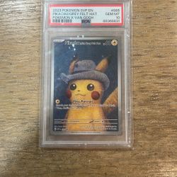 PSA 10 PIKACHU WITH GREY FELT HAT 2023 POKEMON SVP EN-SV BLACK STAR PROMO #085