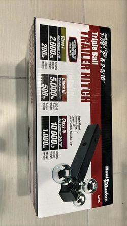 Haul-Master Triple Ball Trailer Hitch
